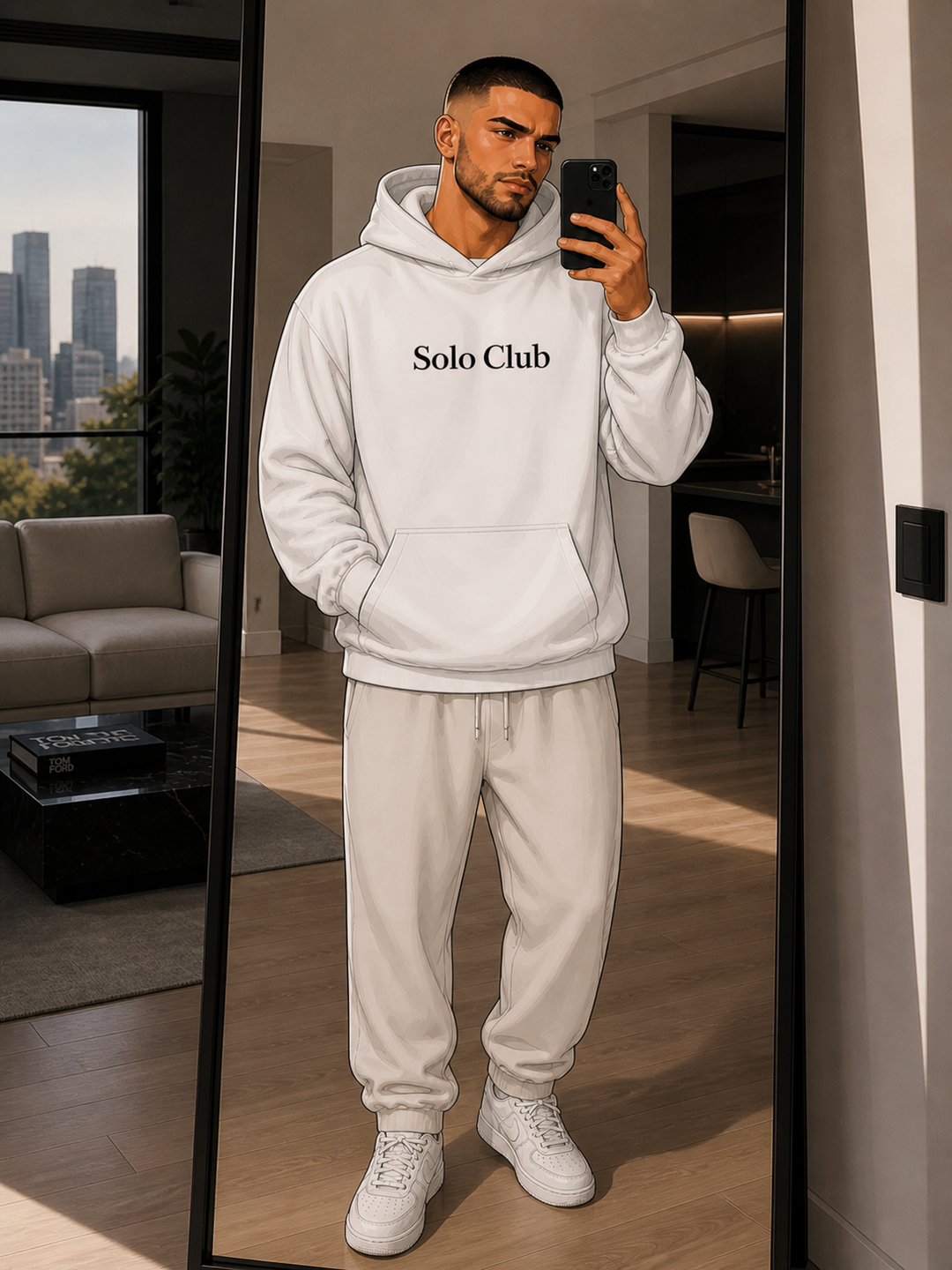Solo Club Unisex Classic Hoodie