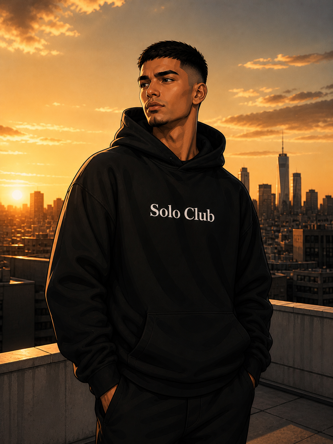 Solo Club Unisex Classic Hoodie