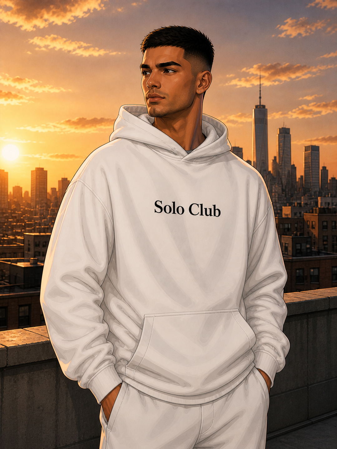 Solo Club Unisex Classic Hoodie