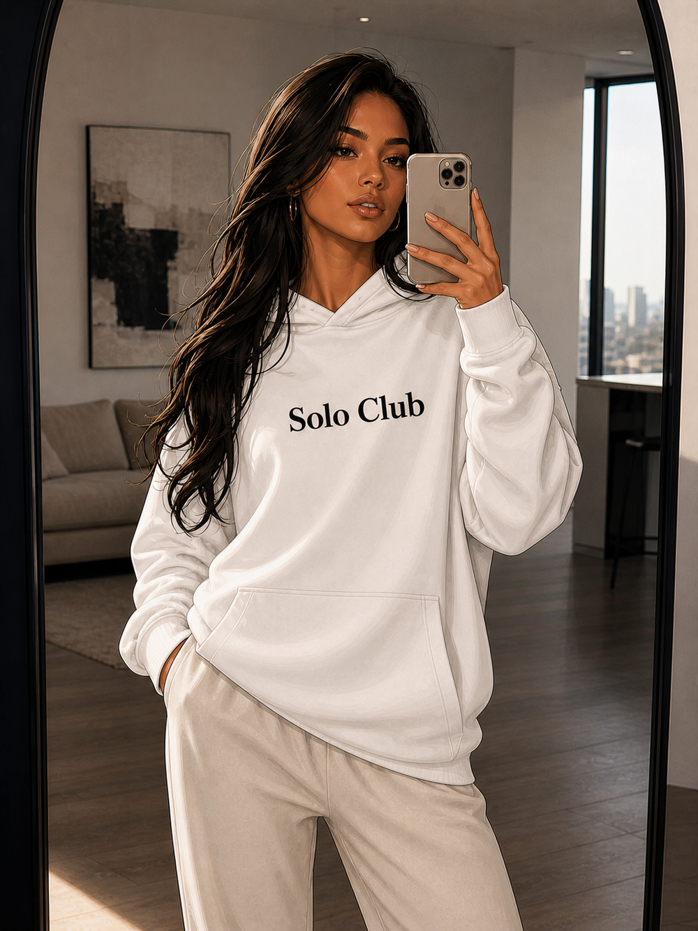 Solo Club Unisex Classic Hoodie