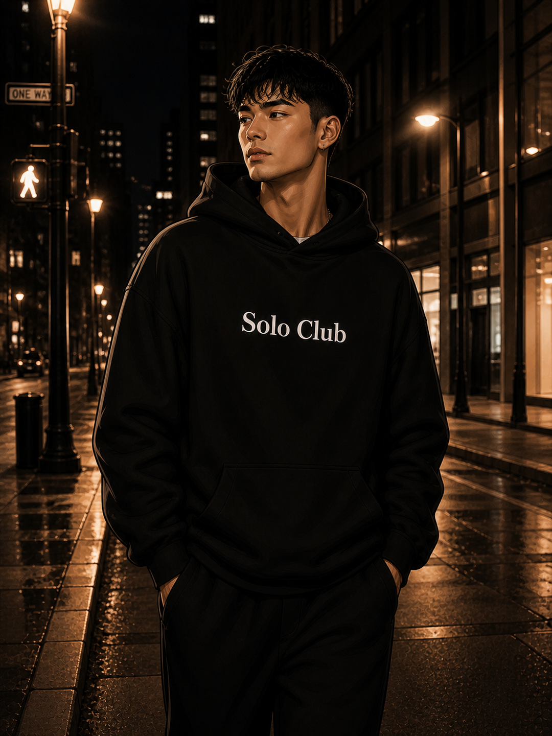 Solo Club Unisex Classic Hoodie