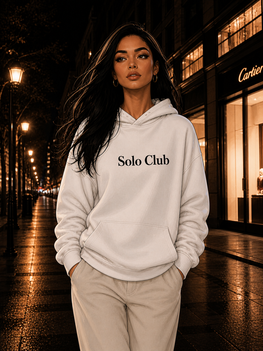 Solo Club Unisex Classic Hoodie