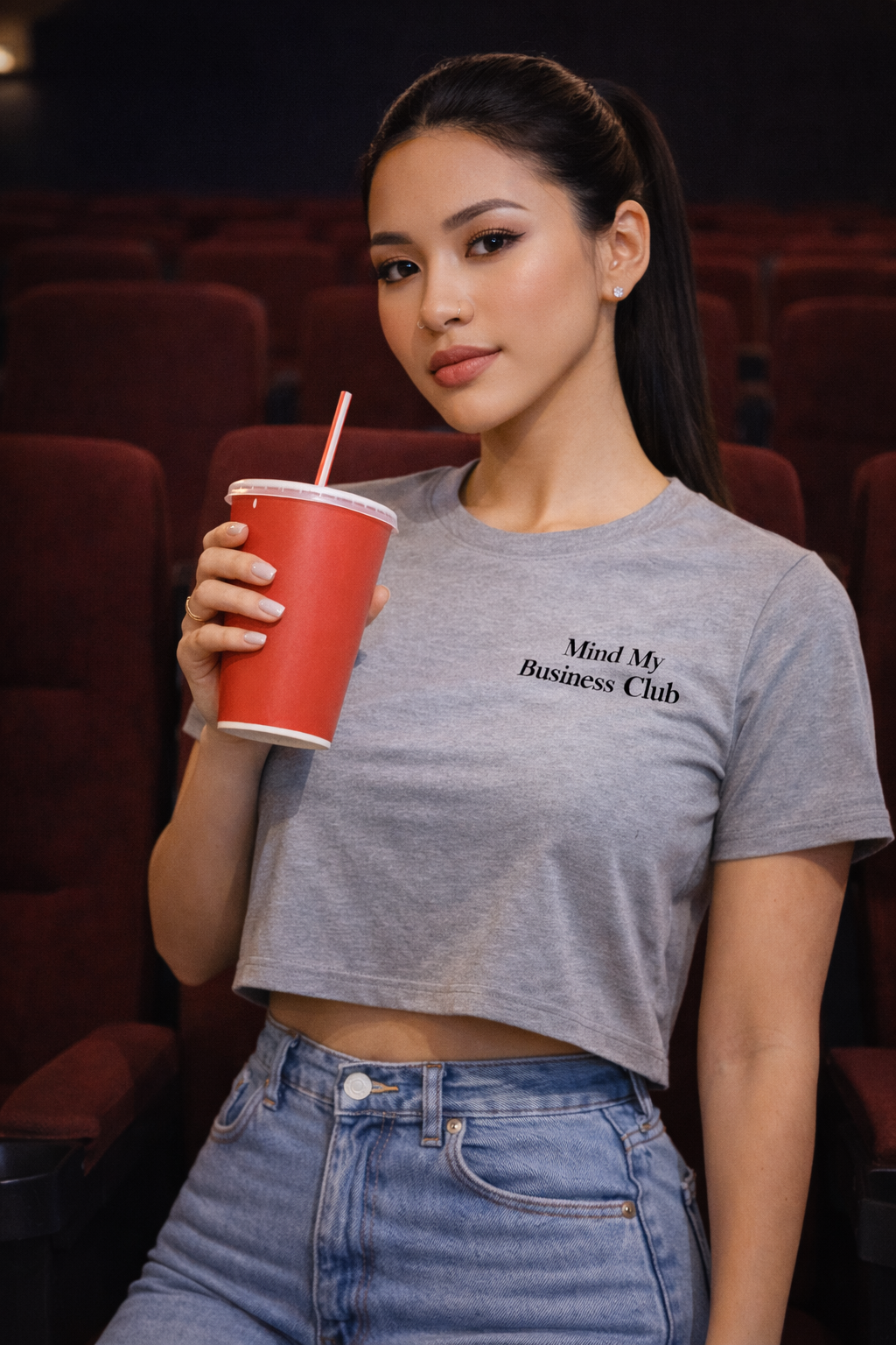 Mind My Business Club - Classic Boxy Tee